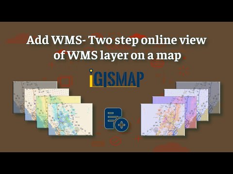 Add WMS - Two step online view of WMS layer on map