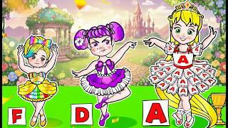 [🎀paper dolls🎀]  Poor Rapunzel Loves Ballet but Evil Family Sabotages Her Dream 💔| Rapunzel Family