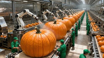 Inside a Modern Pumpkin Factory: From Pumpkin Field to Puree & Premium Seed Oil (Full Process)