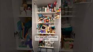 Deep overstuffed pantry gets some love. #pantryorganisation #homeorganiser #professionalorganiser