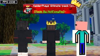 This Minecraft TEXTURE PACK Will Create History...