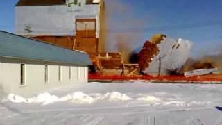 Elevator Destruction Killarney, Manitoba