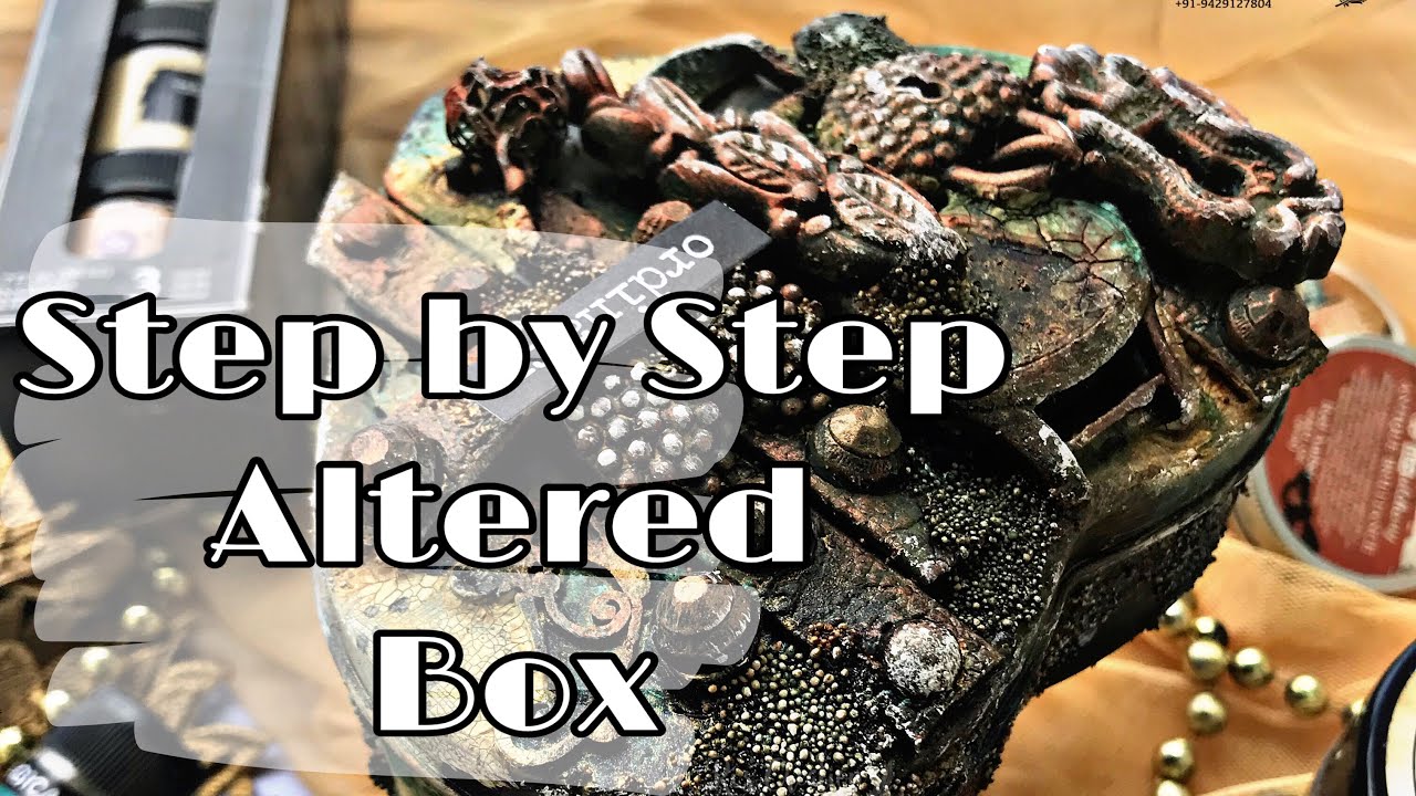 Old Treasures Autumn YouTube Hop - Altered Box "Ordinary"