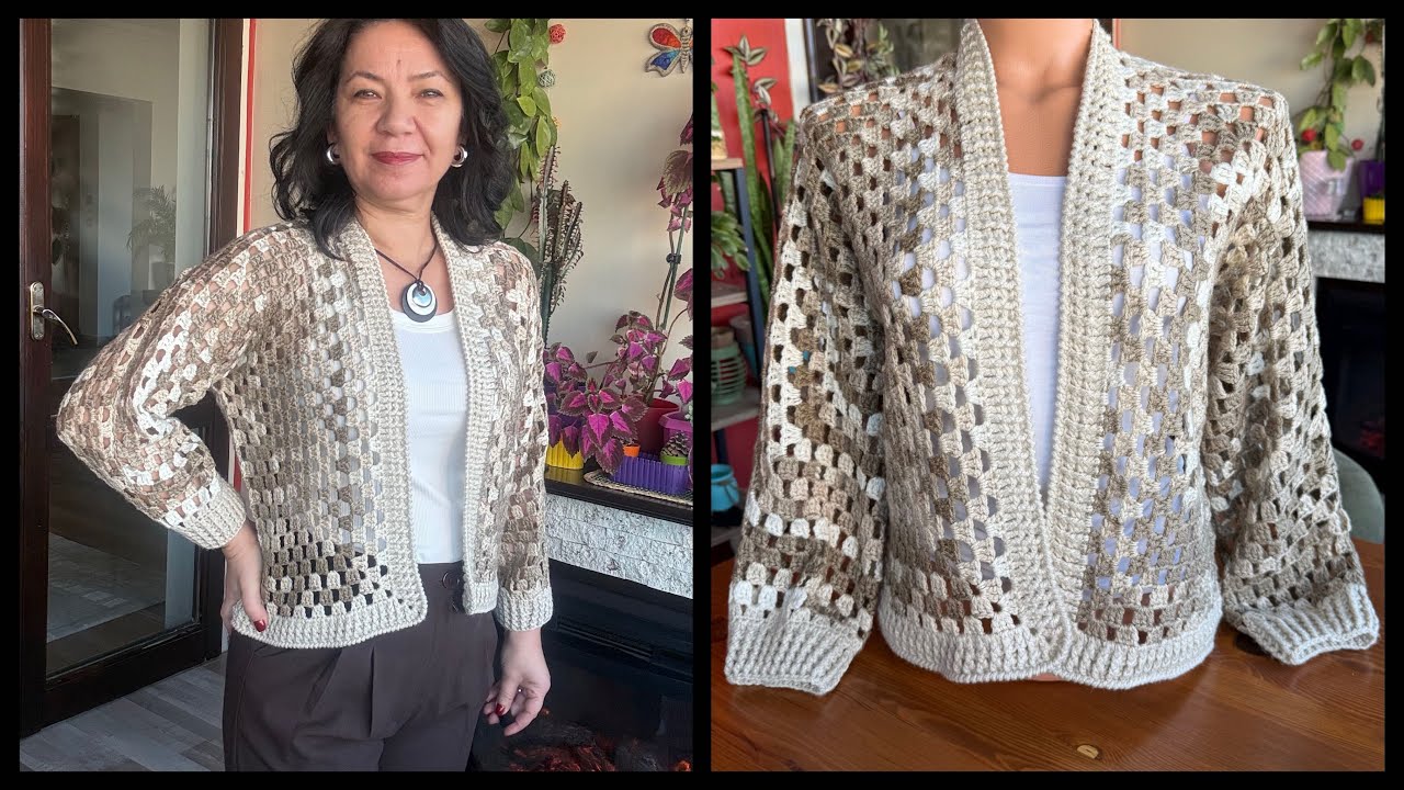 Kolay altıgen hırka 🥰