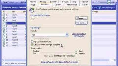 Rip MP3