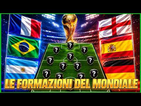 Video COME GIOCHERANNO LE NAZIONALI AI MONDIALI? FORMAZIONI, NOVITÀ E ANALISI COMPLETA! || TaccoMattoTV
