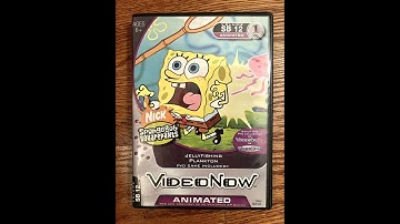 Opening & Closing To Spongebob Squarepants: Jellyfishing/Plankton 2005 Videonow Color Disc