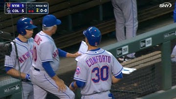 NYM@COL: Conforto scores on Cespedes