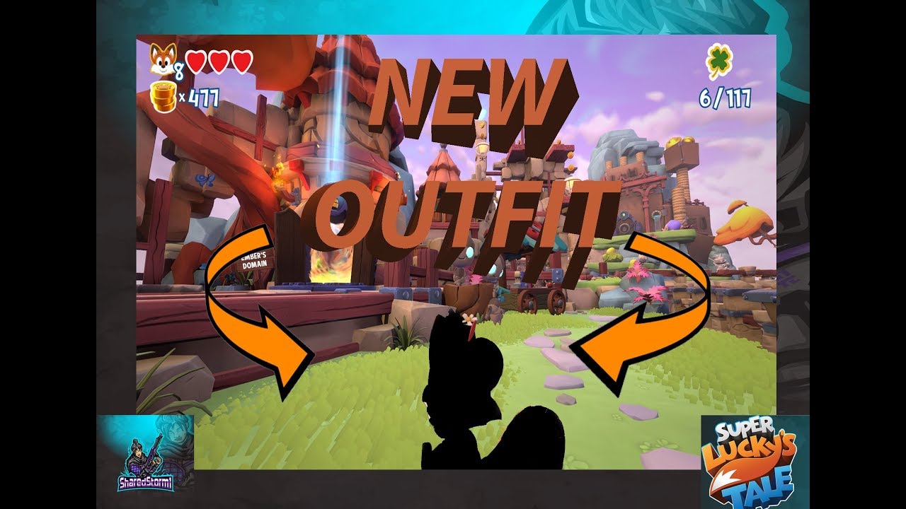 Super Lucky's Tale Part 2 NEW OUTFIT!!!!!!!!!!!!!!!