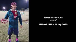 James Dunn Funeral, Ithaca Presbyterian Church – 8 August 2020