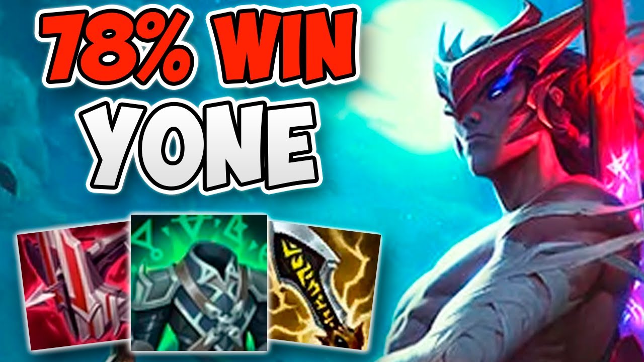 RANK 1 EUW SHOWS HIS 78 WIN RATE YONE! CHALLENGER YONE TOP GAMEPLAY