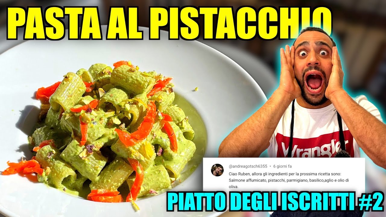 Pasta with Pistachio and Smoked Salmon