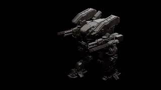 Mech Walk Cycle Blender | Platoon: 5th Batallion Devlog