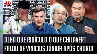 "É UM IDIOTA! PATÉTICO!" Fala ASQUEROSA de Chilavert sobre Vinicius Júnior após CHORO é DETONADA!