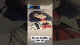 Anime DTF T-shirt transfer application