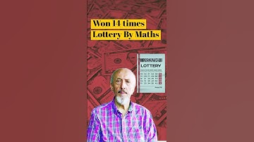 14 times Lottery winner mathematician | Stefan Mandel | maths #maths #lottery