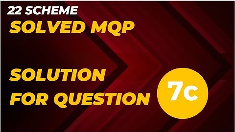 22Scheme BCS301 SOLVED VTU MODEL QUESTION PAPER 2 | COMPLETE SOLUTION OF QUESTION NUMBER 7c Module 4