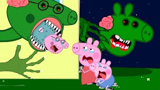 PEPPA ZOMBIE APOCALYPSE, ZOMBIES ATTACK PEPPA PIG AND FAMILY | Peppa Pig Funny Animation