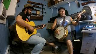 Larry Williams on Banjo,  Andy Branch on Guitar Cumberland Gap