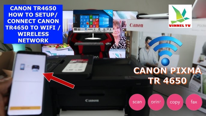 Canon PIXMA TR4650(1) Multifonction 4en1