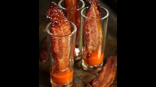 candied bacon sriracha