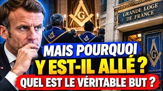 Incroyable Emmanuel Macron Sest Rendu Chez Les Franc-Maçons