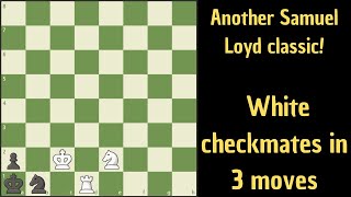 Checkmate in 3 moves here.