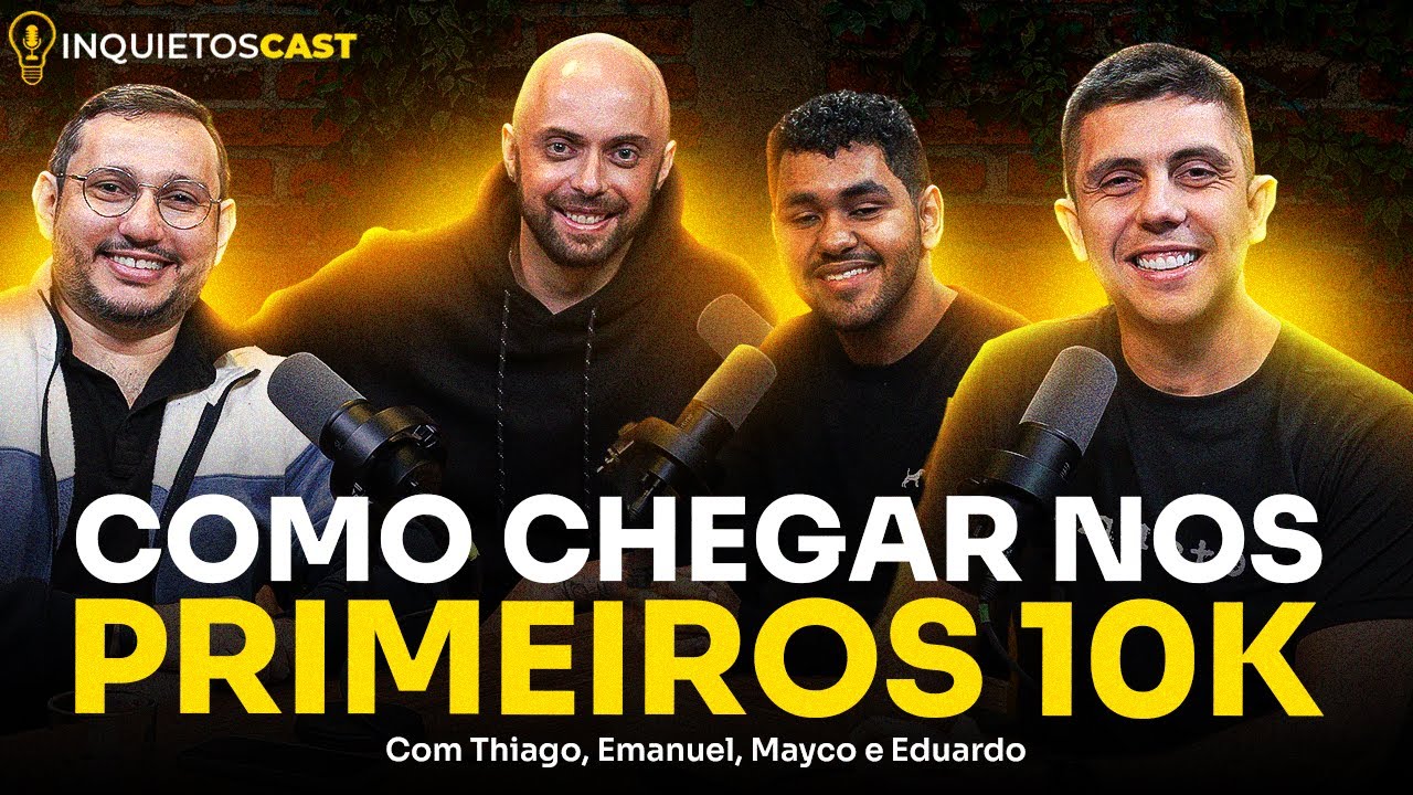 Chamei 3 afiliados que JÁ FIZERAM +300k para te ensinar a fazer OS PRIMEIROS 10K I ICAST 28