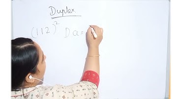 Duplex method in Vedic Maths #square #vedicmaths #duplex #maths