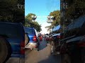 RIDING THROUGH TRAFFIC IN HAITI