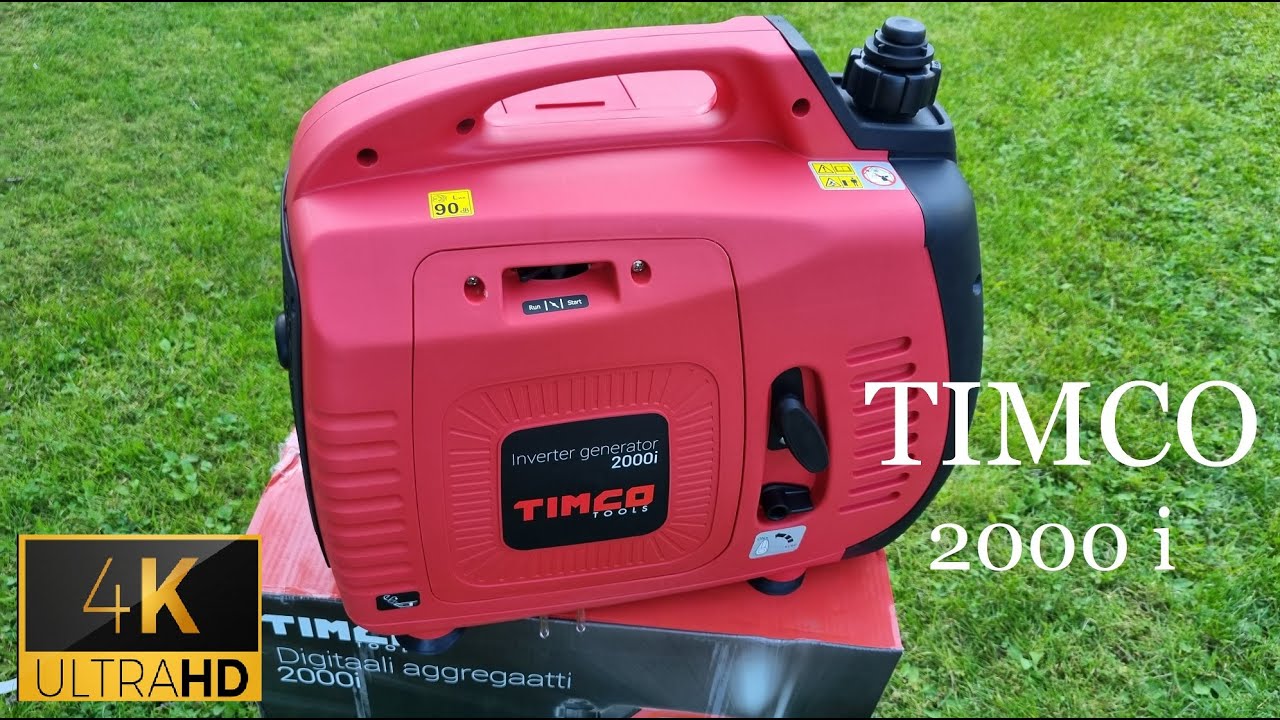 Timco 2000I Digitaaliaggregaatti 2,0kVA, Bensiini, TM-Testimenestyjä!