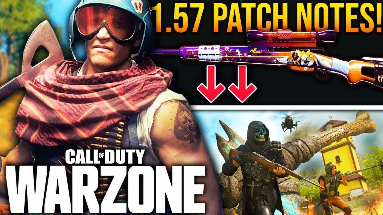 WARZONE: Full 1.57 Update PATCH NOTES! Major Weapon Tuning! (All SEASON 3 Update Changes)