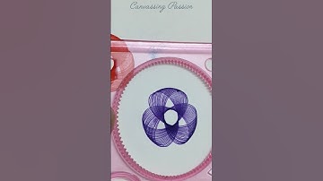 A very easy to do spirograph #spirograph #shorts #lineart #art #2025