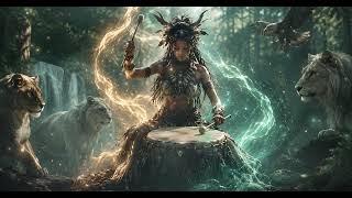 The Heartbeat of the Wild 🪘 Powerful Shamanic Drumming | Sacred Tribal Healing Music & Spirit Animal