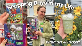 Shopping Days in my Life - Nintendo Finds & MORE at Walmart & Target!💚🌼