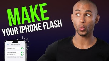 How To Make Your iPhone FLASH When You Get a TEXT or CALL