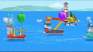 Build an Island Game Lvl 1 full Gameplay Walkthrough | Fun & Educational Ship Building Game for Kids screenshot 4