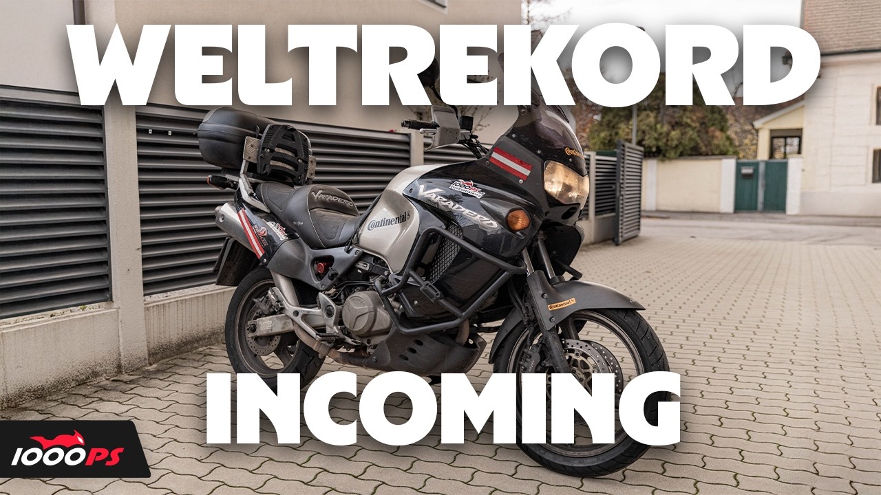 20 Mal um die Welt! 800.000 km mit der legendären Honda Varadero