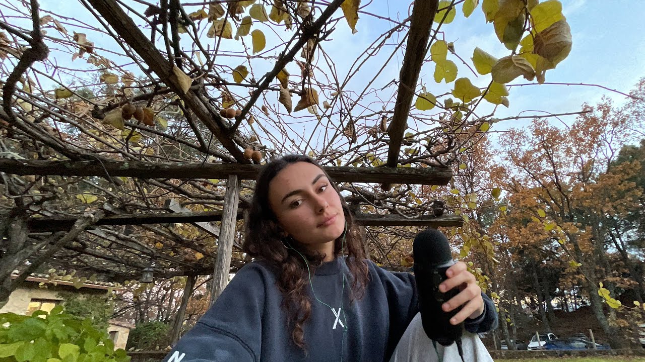 asmr explorando la naturaleza 