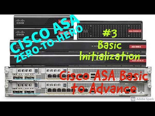 Cisco ASA Training Zero To Hero | Basic Initialization | Lesson 3