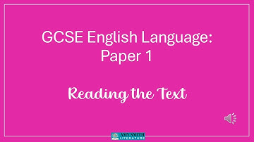 01 AQA GCSE English Language Paper 1: reading (2026)