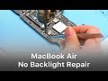 MacBook Air 2015 No Backlight Repair