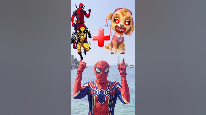 Deadpool and Wolverine + Paw Patrol Skye EXE = Marvel Animation