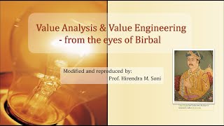 Value Analysis and Value Engineering