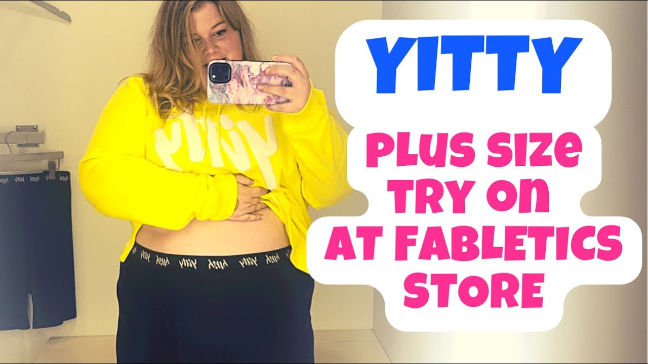 YITTY Plus Size Try On at Fabletics Store 