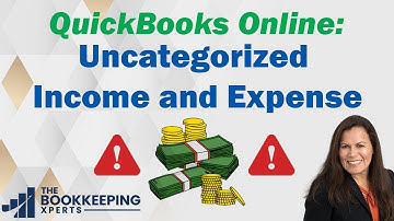 Uncategorized Income and Expense in QuickBooks Tutorial