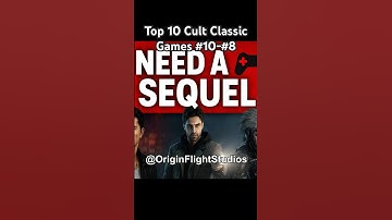 Top 10 Cult Classics That NEED Sequels (#10–#8)🎮🔥#Gaming #GamingShorts #CultClassics #Top10Games