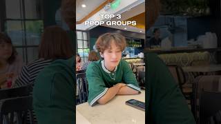 SEN'S TOP 3 PPOP GROUPS