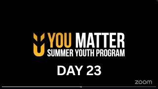 You Matter Youth Summer Program