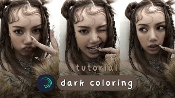 Tutorial Dark coloring in alight motion